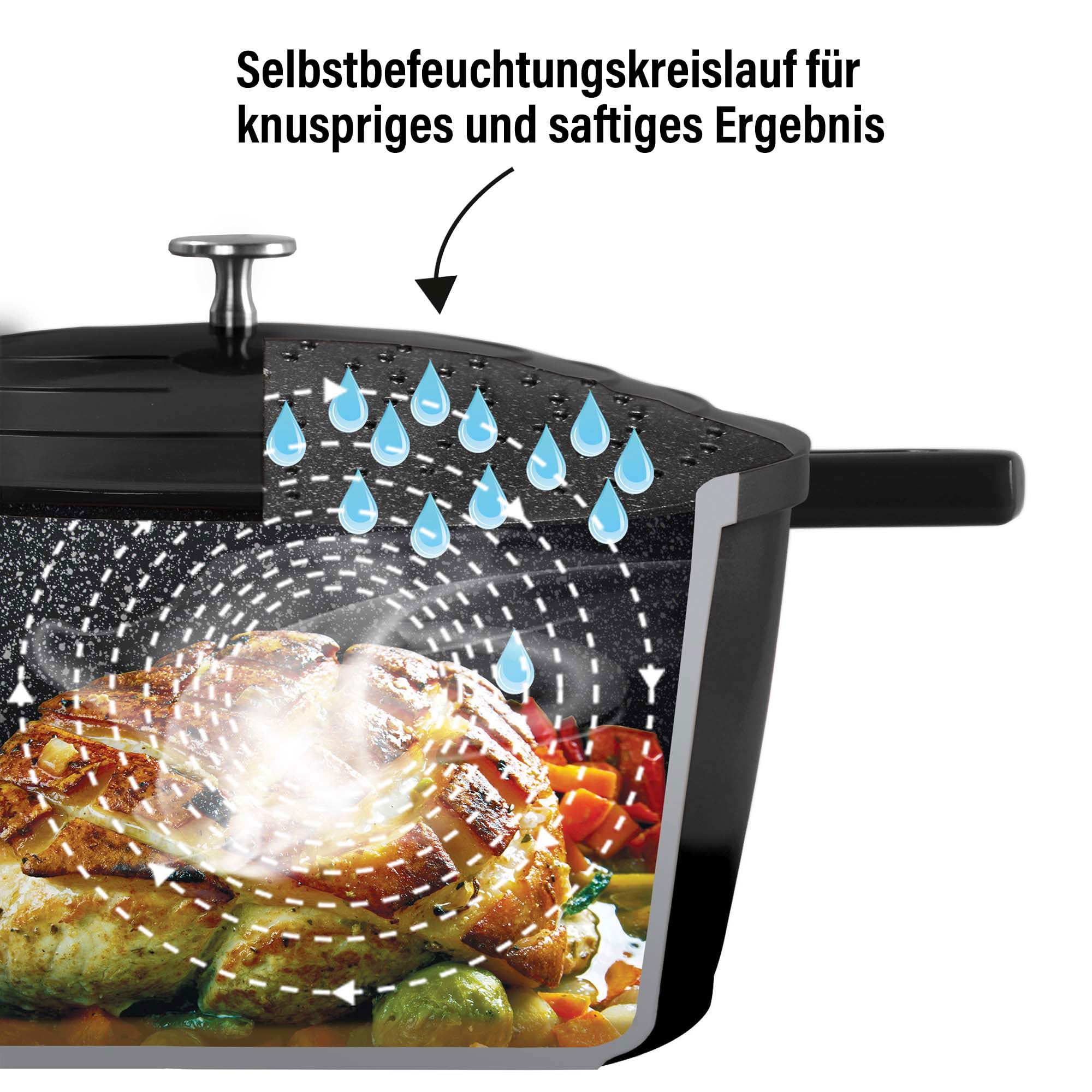 stoneline-cocotte-br-ter-mit-deckel-20-cm-2-6-l-aluguss-antihaft-topf-schwarz image 6