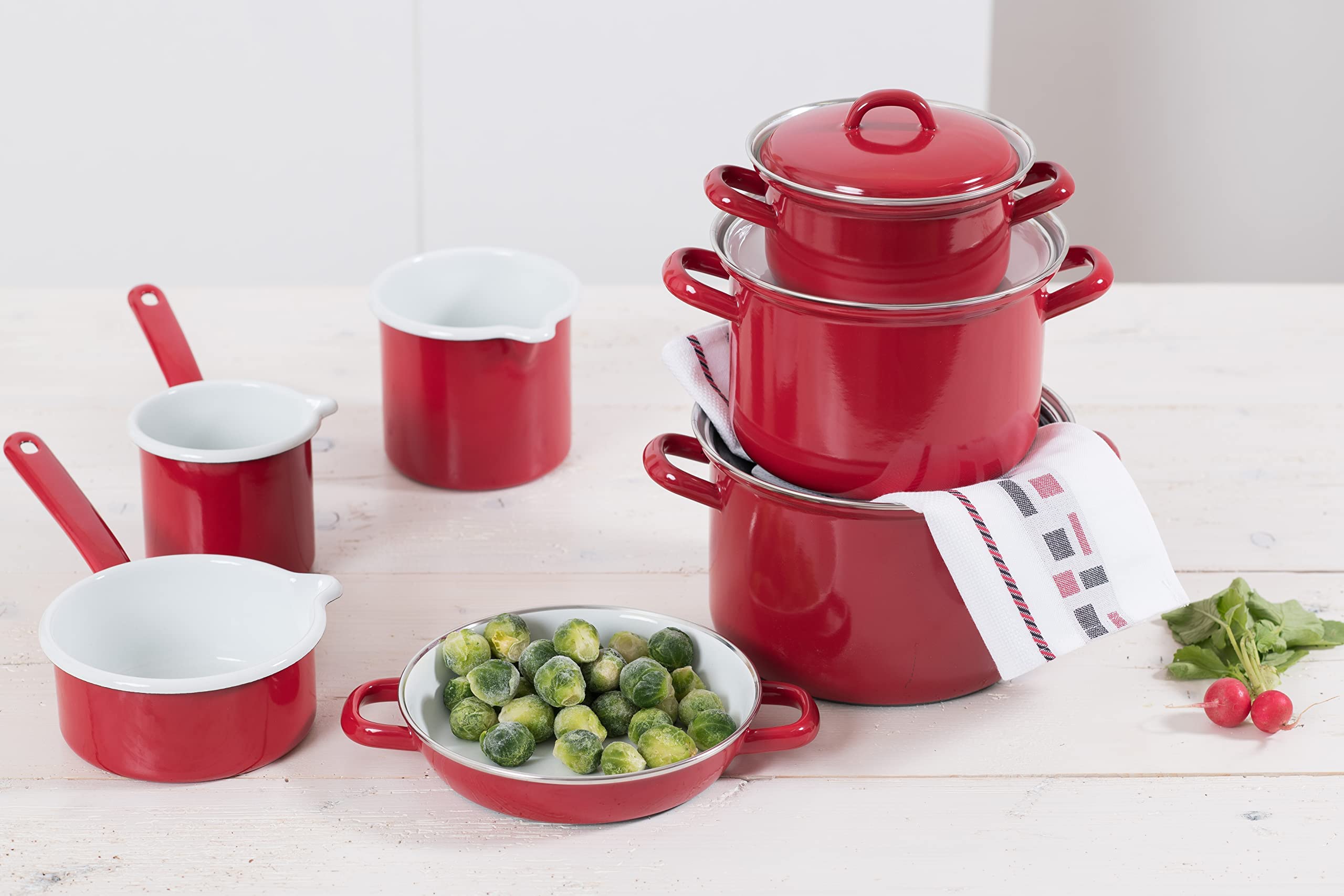 riess-classic-ceramic-glas-red-emaille-schnabeltopf-12-cm-1-liter-rot-wei image 3