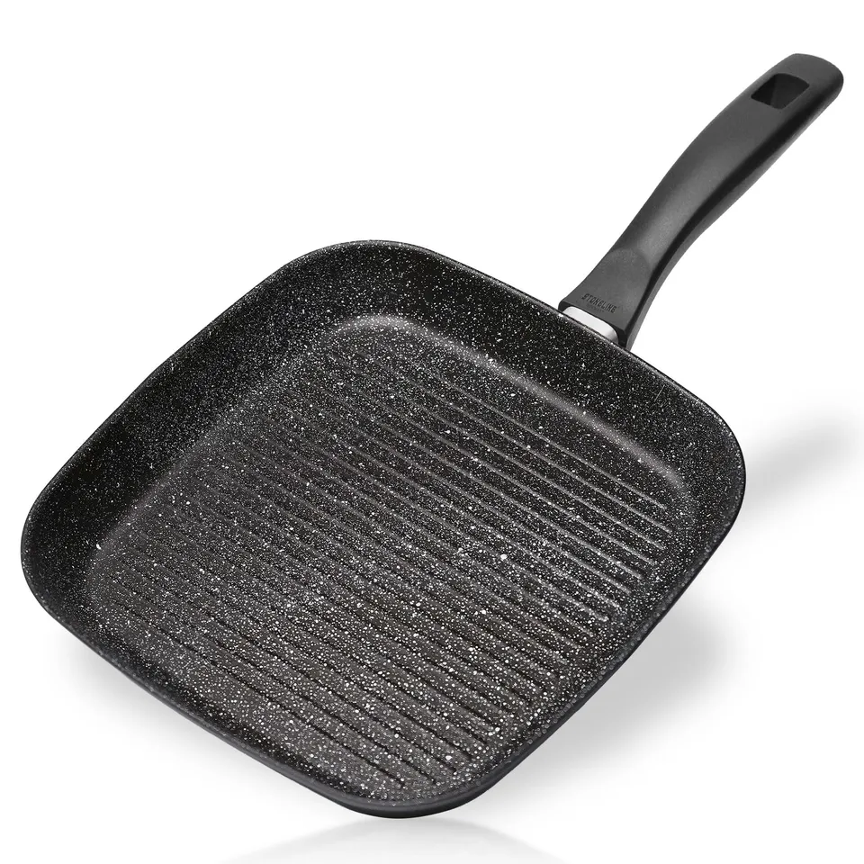 stoneline-grillpfanne-26-x-26-cm-aluguss-steakpfanne-induktion image 1