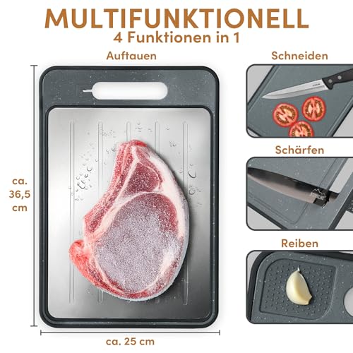 stoneline-auftaubrett-schneidebrett-mit-auftau-funktion-36-5-x-25-cm-2-in-1-defr image 8