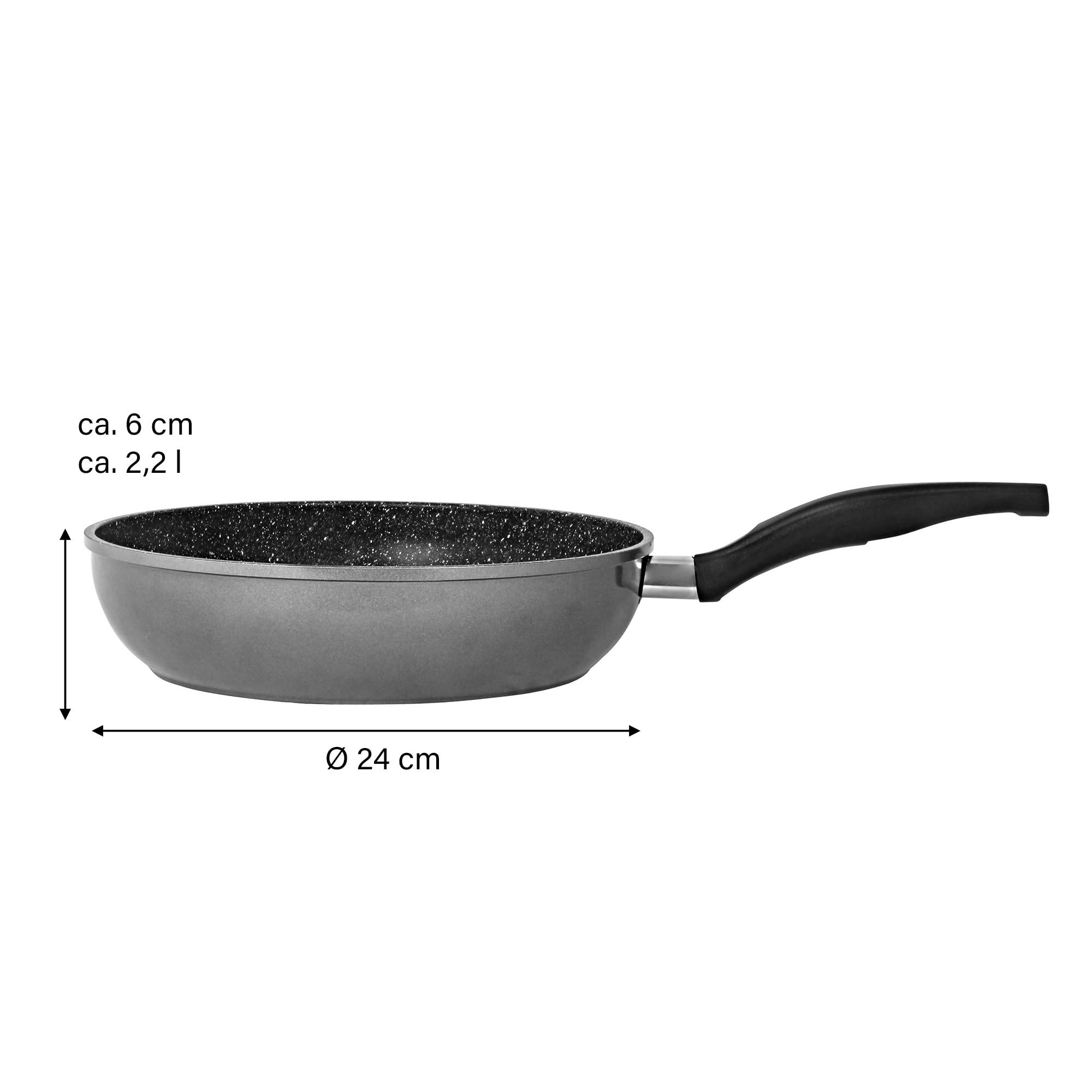 stoneline-schmorpfanne-24-cm-2-0-l-grau-aluguss-steinbeschichtung-induktion image 6