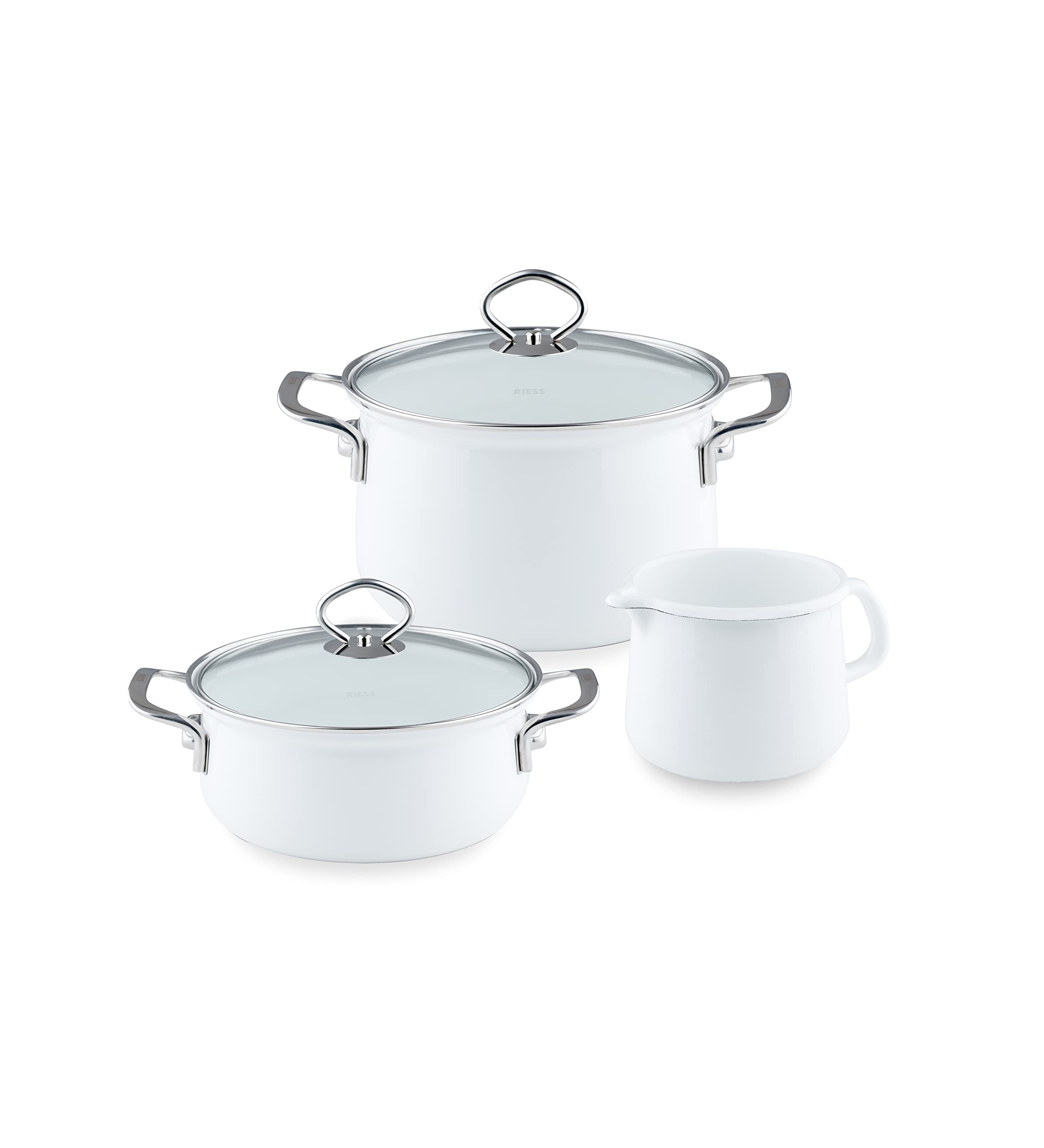 riess-nouvelle-arcticweiss-schnabeltopf-12-cm-1-liter-emaille-induktion image 2