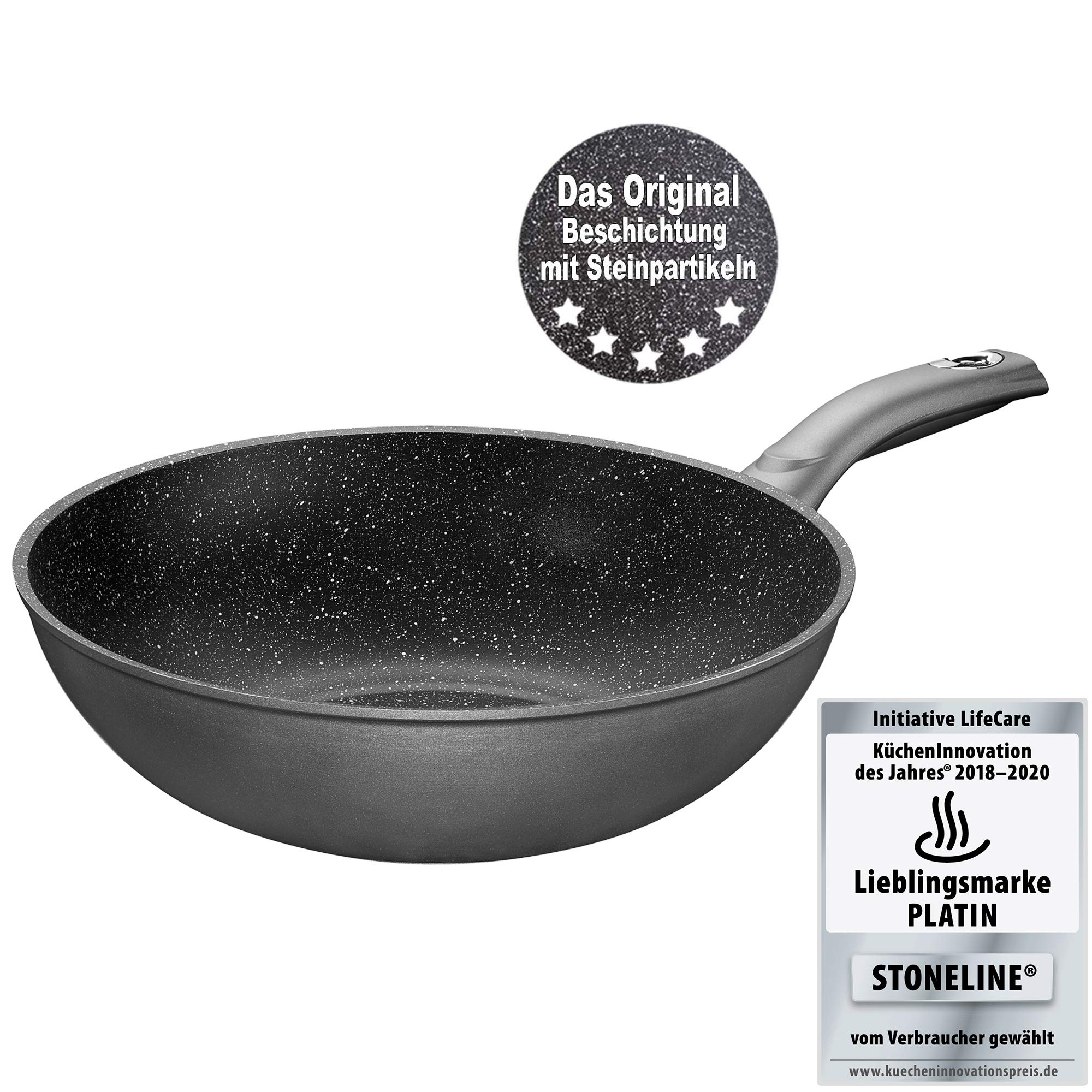 stoneline-gourmundo-wok-30-cm-4-3-l-stein-antihaft-induktion image 7