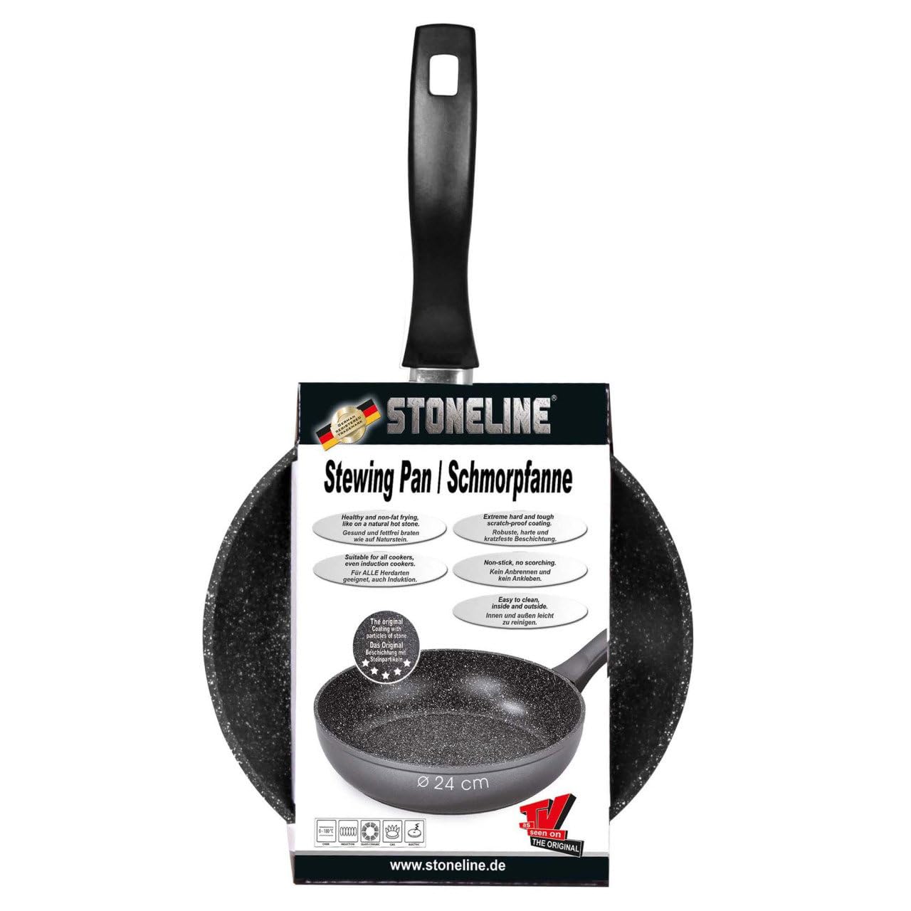stoneline-schmorpfanne-24-cm-2-0-l-grau-aluguss-steinbeschichtung-induktion image 7