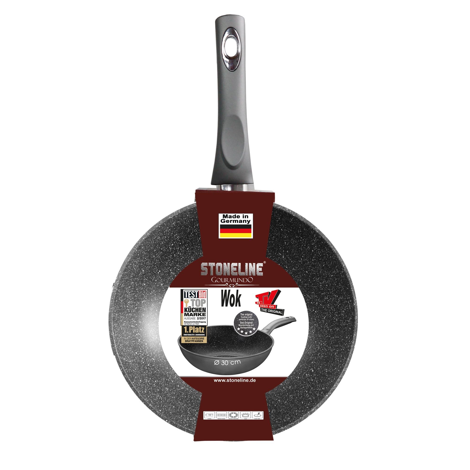 stoneline-gourmundo-wok-30-cm-4-3-l-stein-antihaft-induktion image 5