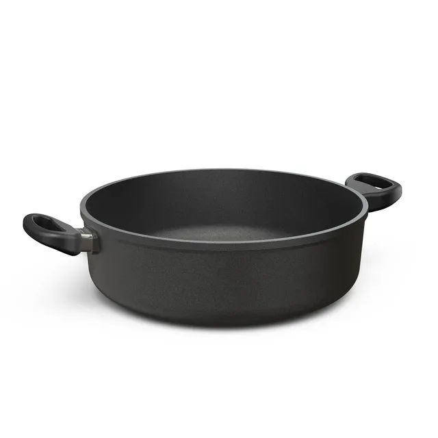 hoffmann-germany-klassik-aluguss-br-ter-32-cm-rund-10-cm-hoch-deckel-optional image 1