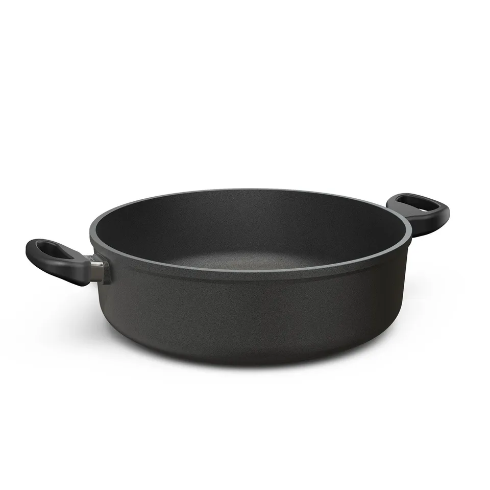 hoffmann-germany-klassik-aluguss-br-ter-32-cm-rund-10-cm-hoch-deckel-optional image 1