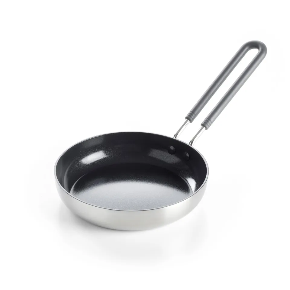 greenpan-mini-pfanne-14-cm-keramik-antihaft-silber-edelstahlgriff image 1