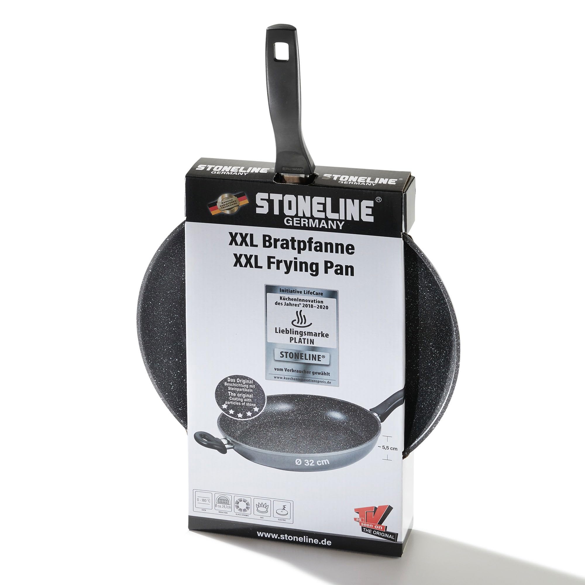stoneline-bratpfanne-32-cm-induktion-universalpfanne-aluguss-mit-steinpartikel-a image 7