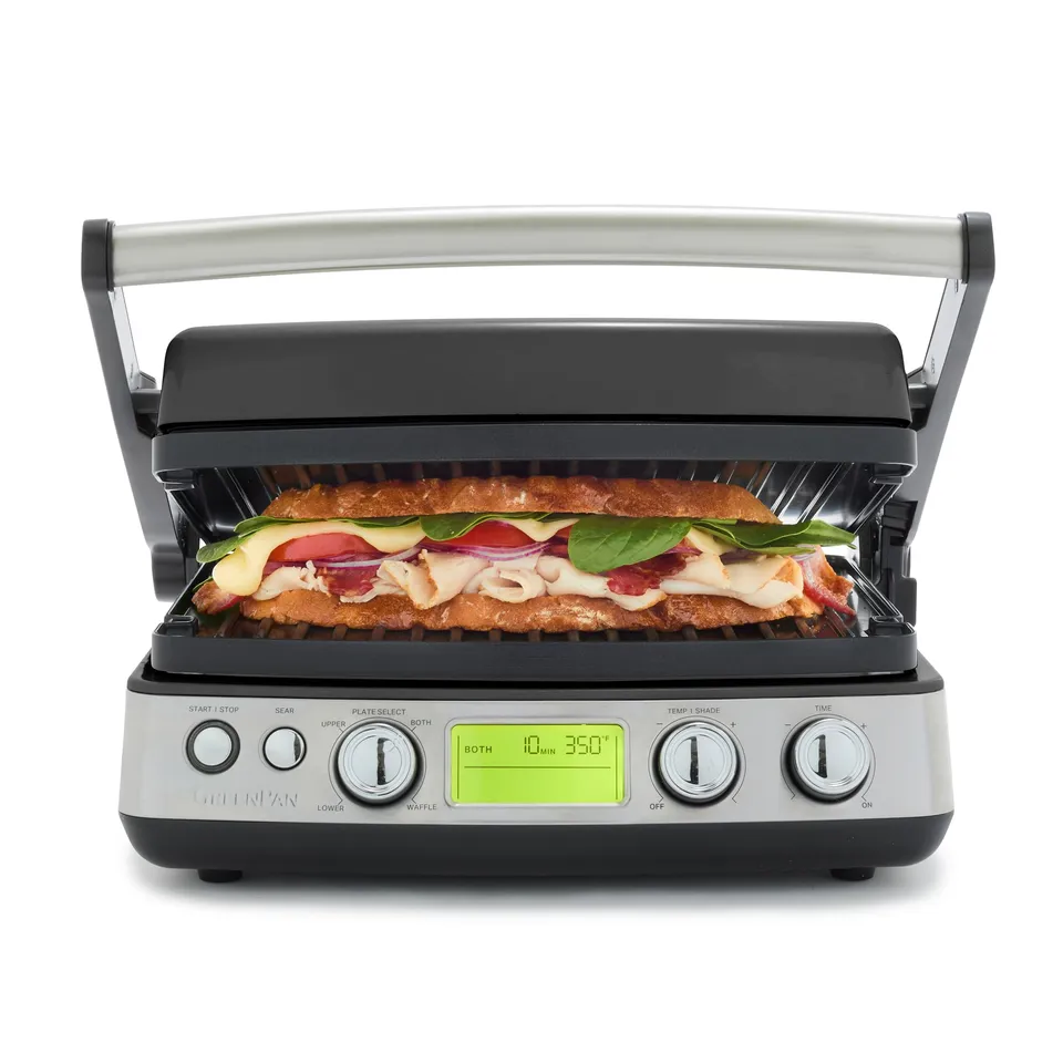greenpan-elite-6-in-1-kontaktgrill-und-griddle-schwarz-pfas-frei image 1
