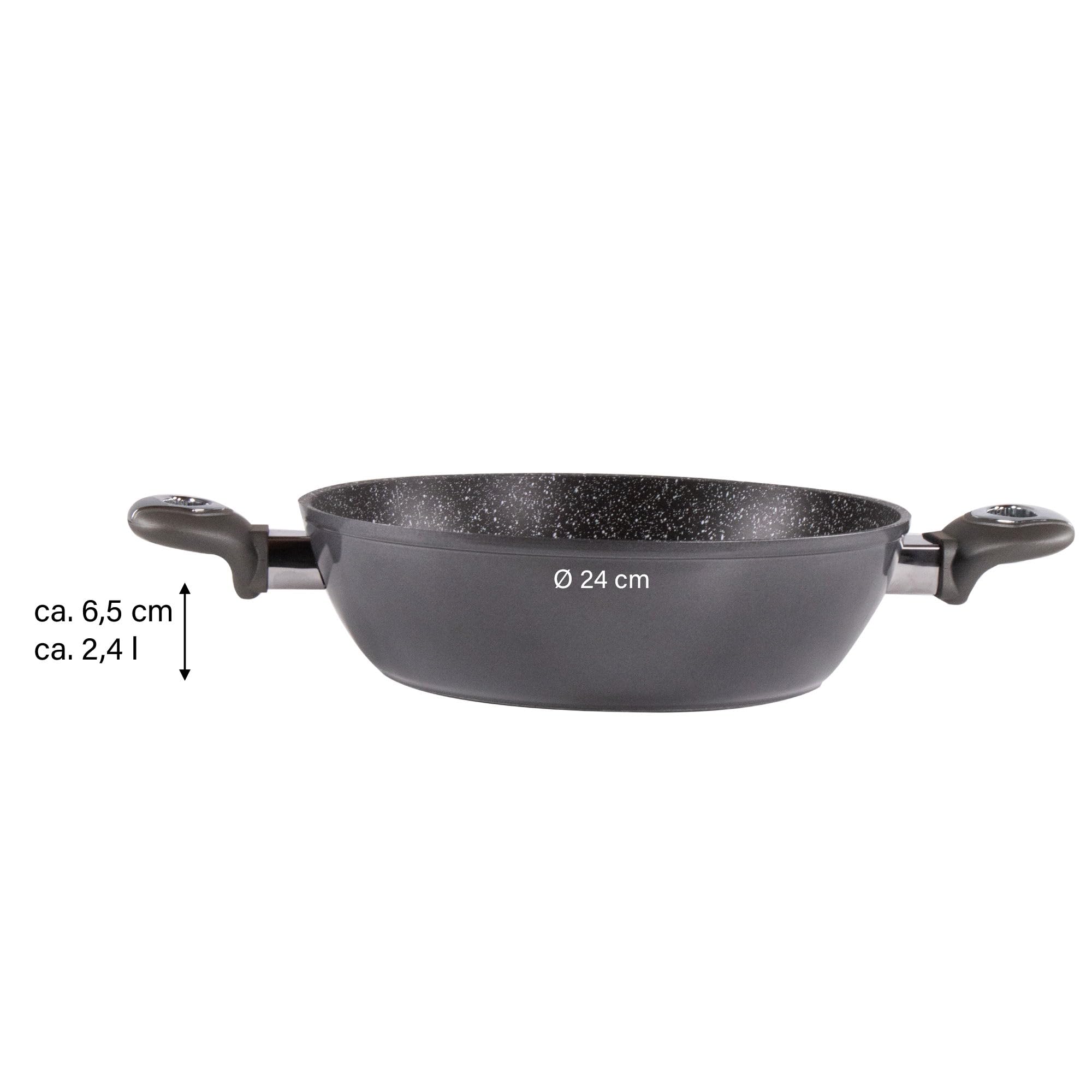 stoneline-gourmundo-servierpfanne-24-cm-induktionsgeeignet-mit-stein-antihaftbes image 5