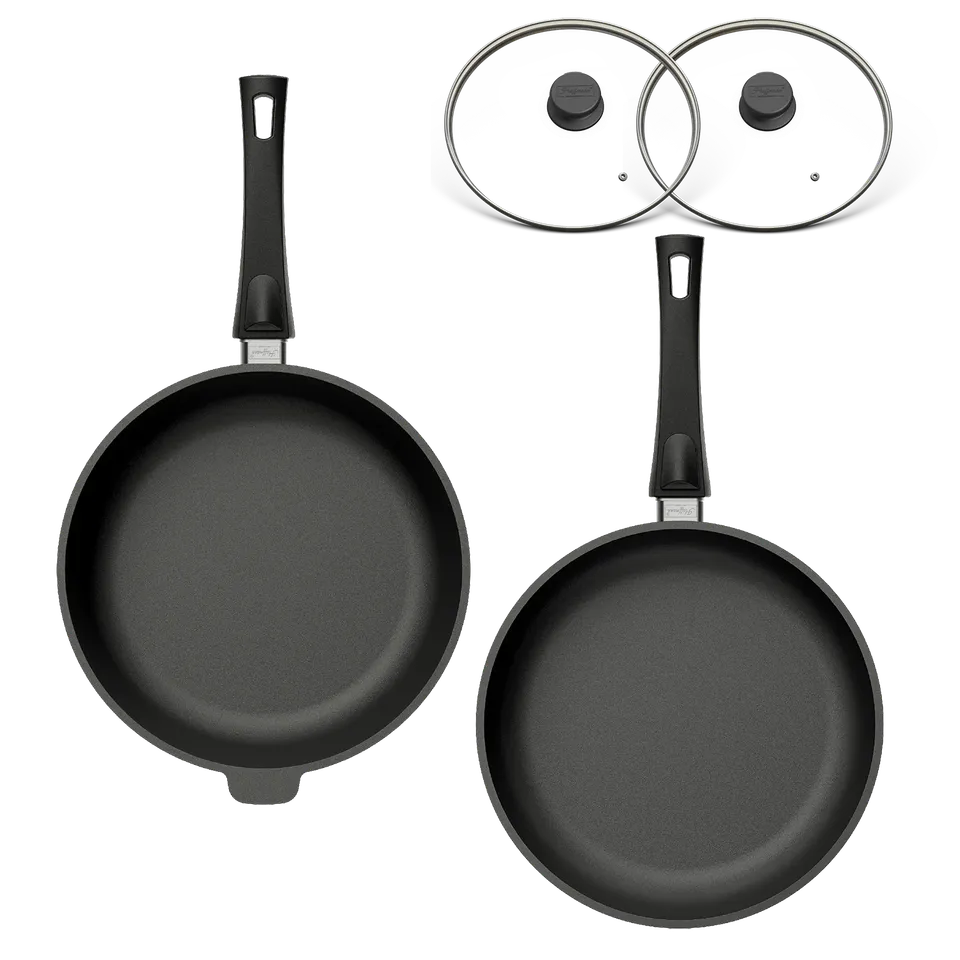 hoffmann-germany-stoniq-pfannen-duo-pfas-frei-28-cm-mit-glasdeckel image 1