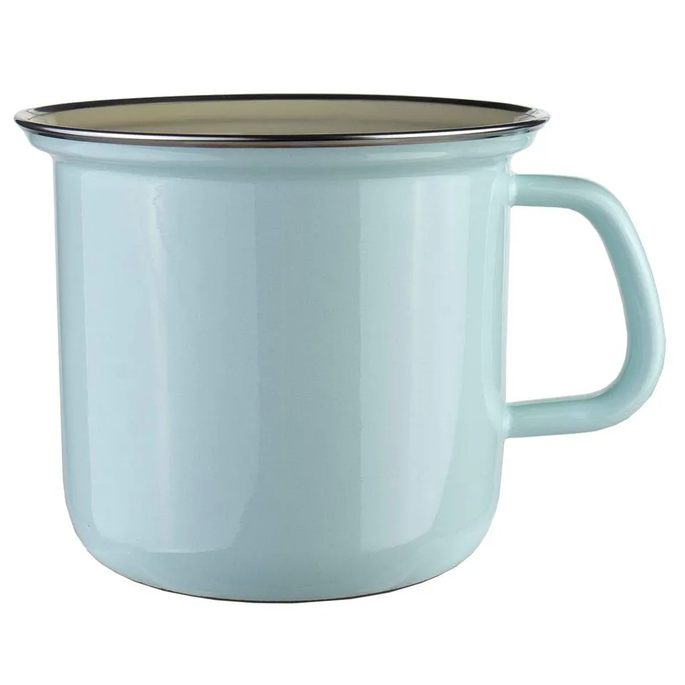 riess-classic-topf-mit-chromrand-14-cm-t-rkis-1-5-liter-emaille image 1