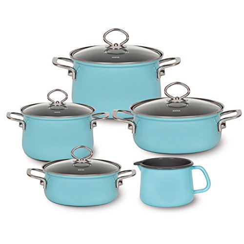 riess-fleischtopf-mit-glasdeckel-24-cm-kristallblau-emaille-6-0-liter image 8