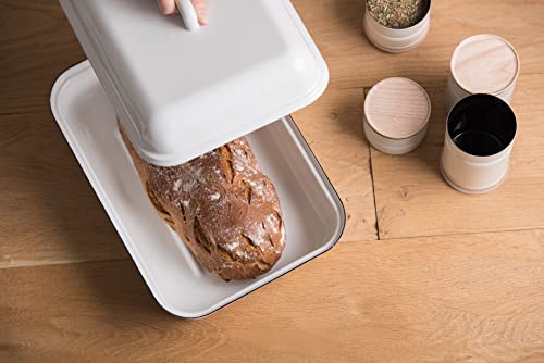 riess-0616-033-emaille-brotdose-mit-deckel-classic-weiss-37x26-cm image 7
