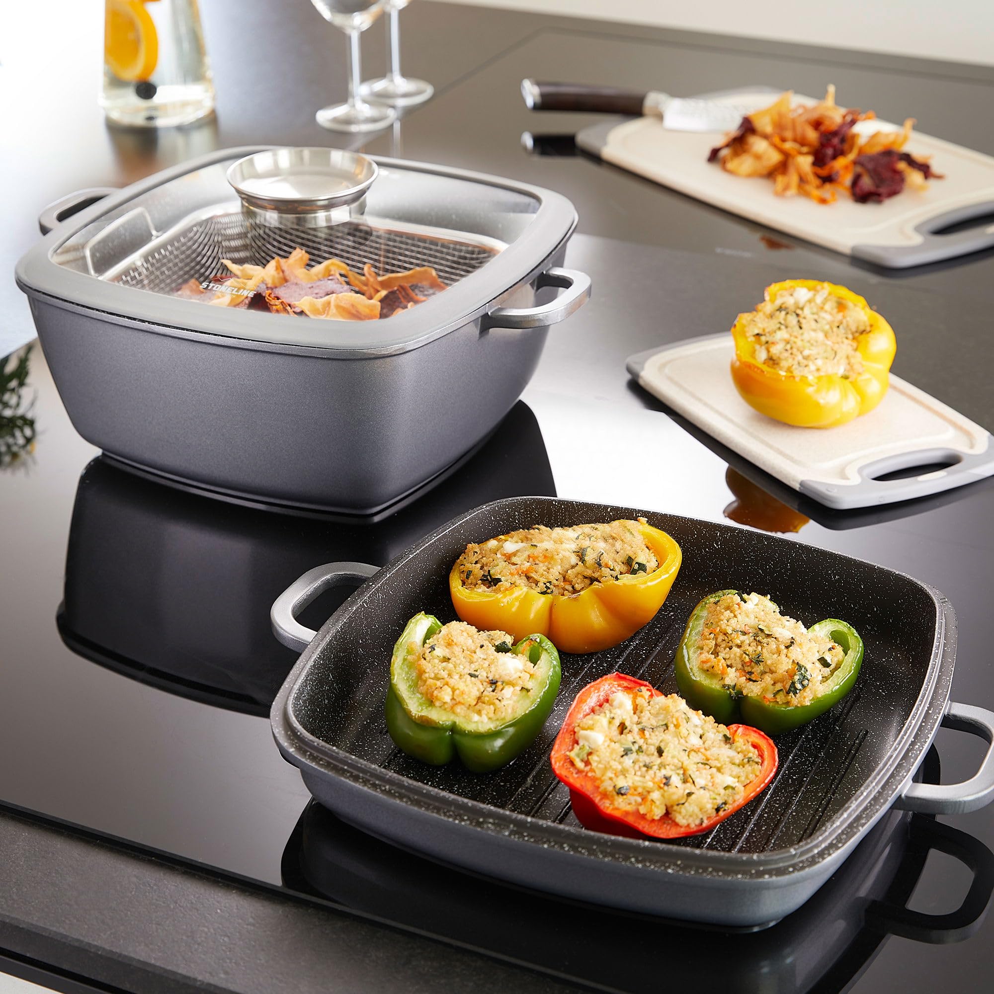 stoneline-aluguss-br-ter-induktion-28-cm-7-1-l-set-5-teilig-antihaft-mit-steinpa image 3