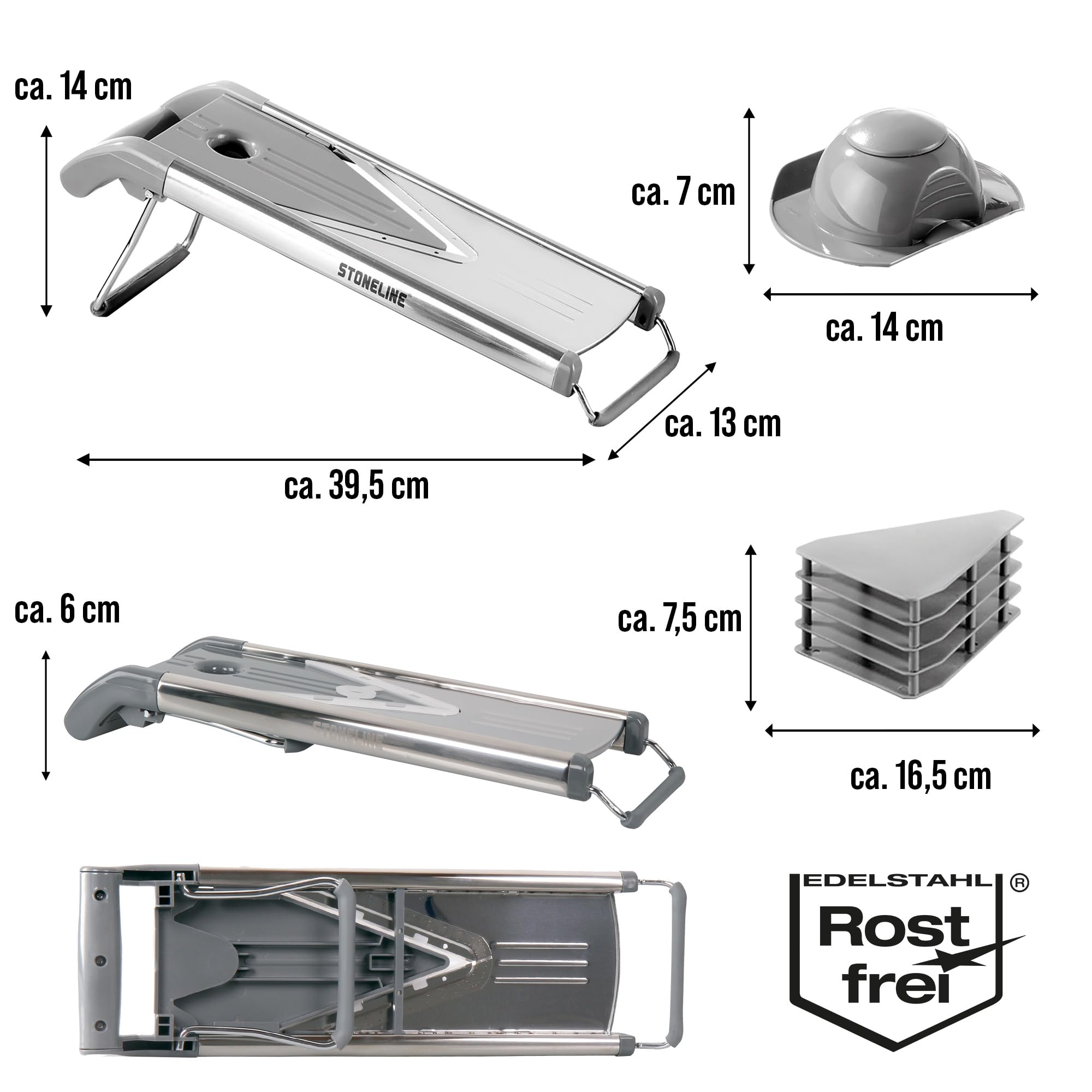 stoneline-v-hobel-gem-seschneider-set-9-teilig-mit-edelstahl-klingen image 3
