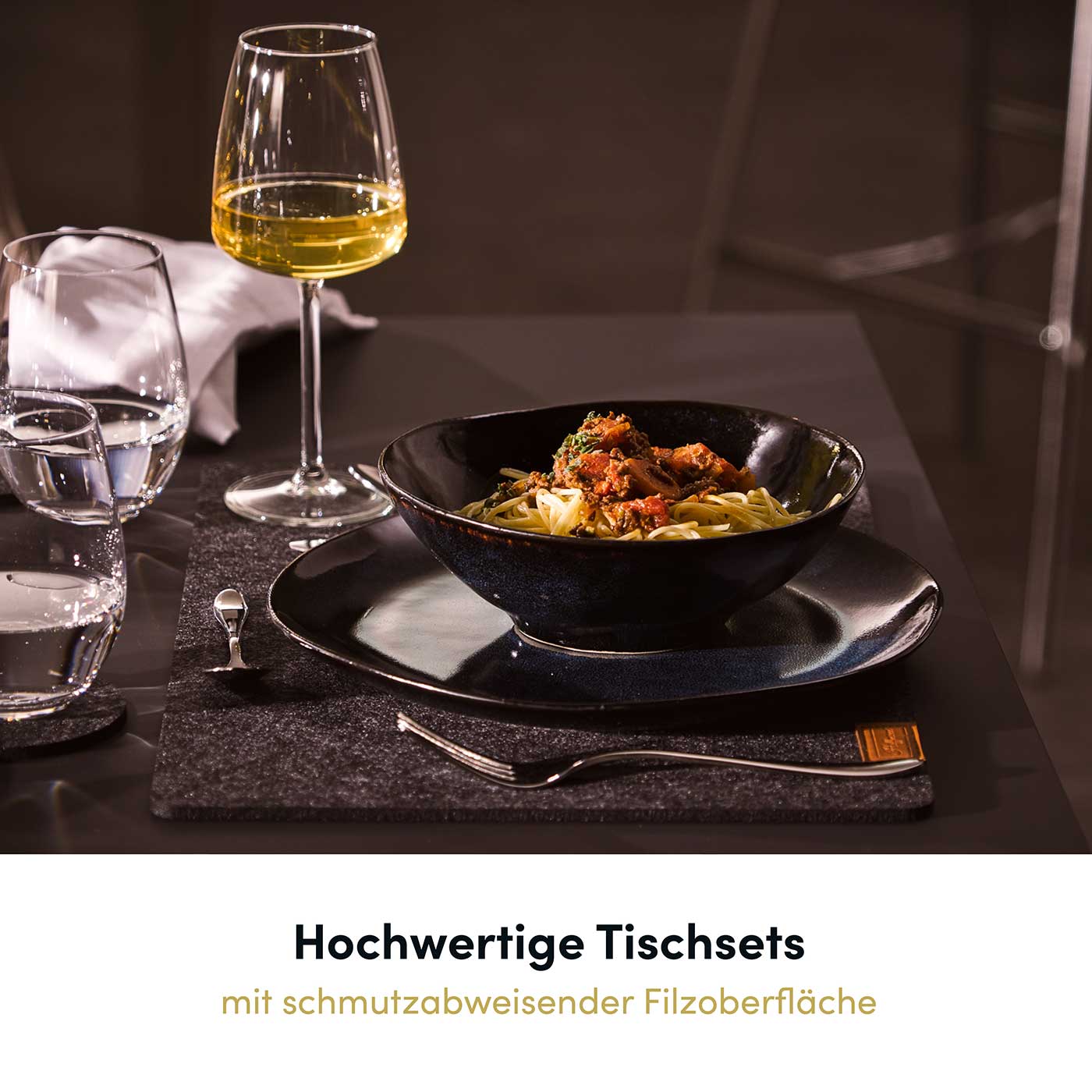 hoffmann-germany-platzsets-45x30-cm-6-st-ck-dunkelgrau image 2
