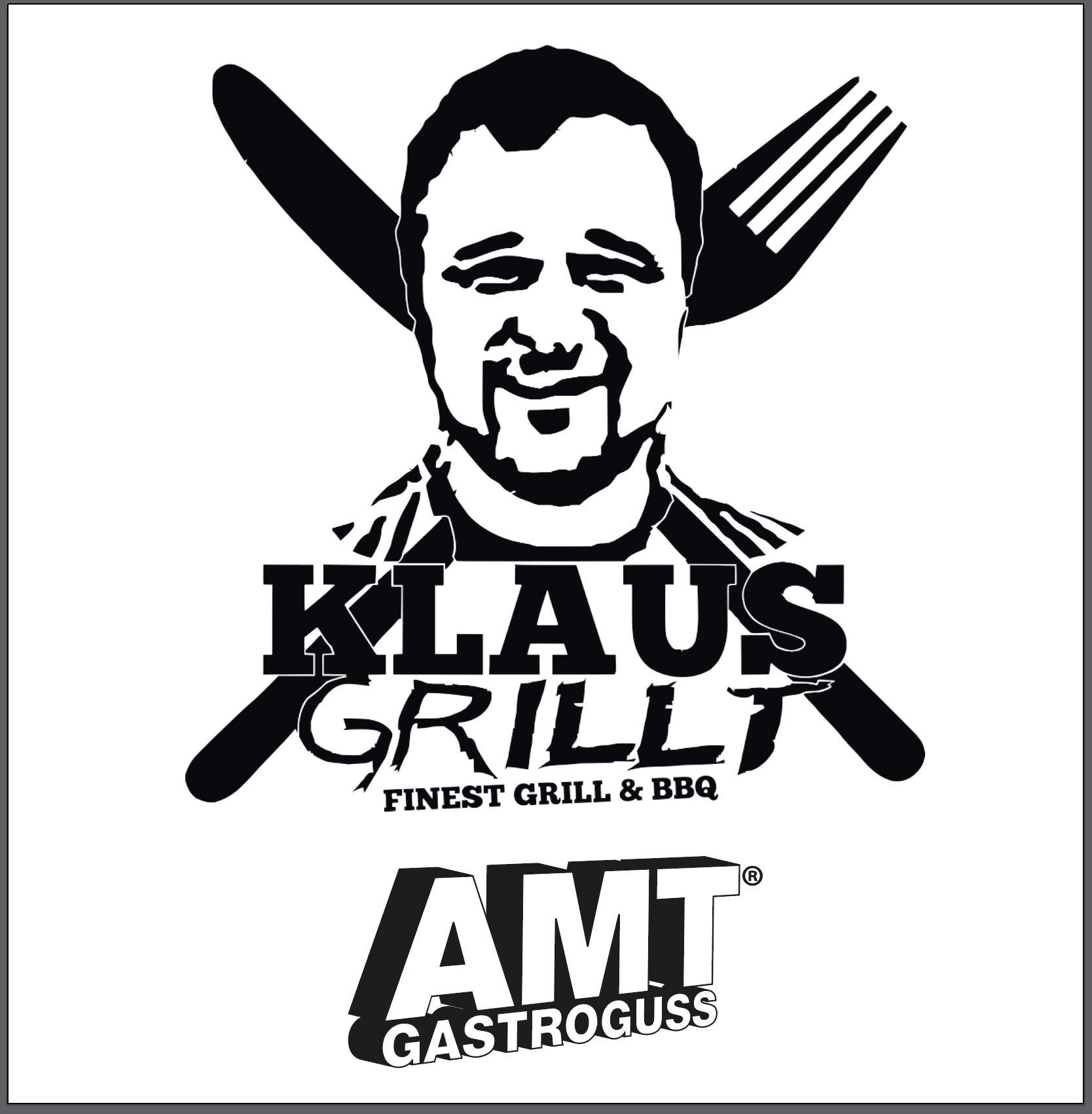 amt-gastroguss-klaus-grillt-grillplatte-gn-1-1-53-x-33-cm-bbq-grillboden-mit-ede image 2