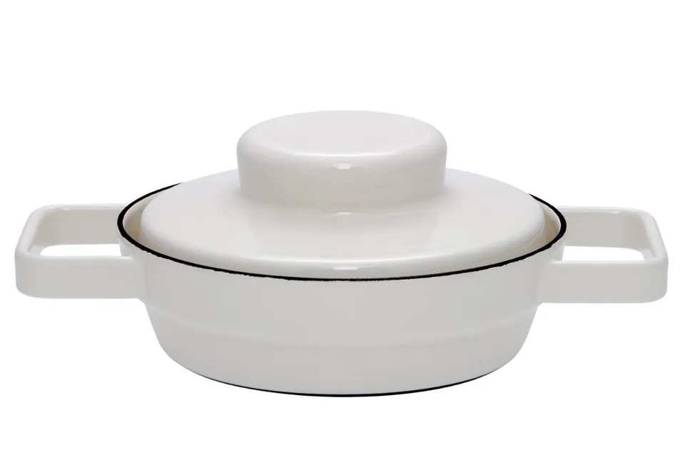 riess-aromapots-light-grey-pfanne-mit-deckel-16cm-emaille image 1