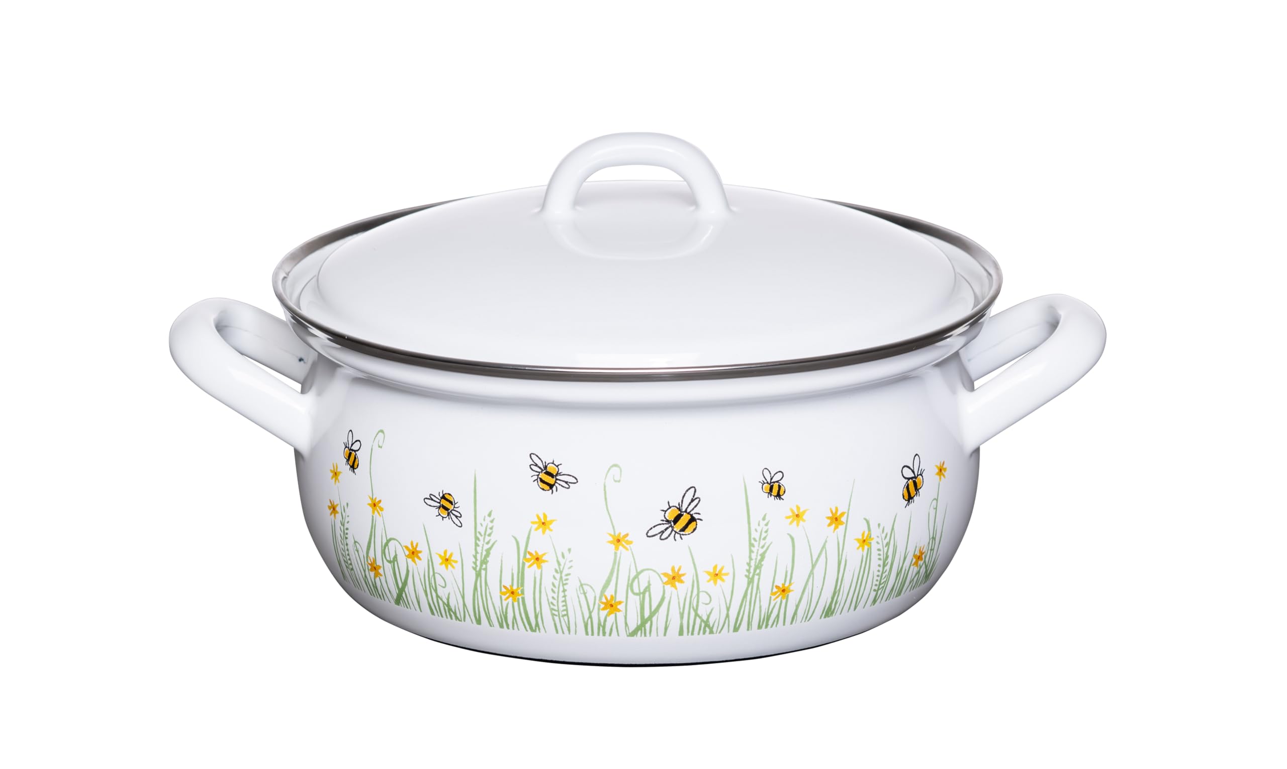 riess-gmunder-streublumen-kasserolle-16-cm-1-2-l-emaille-mit-deckel image 6