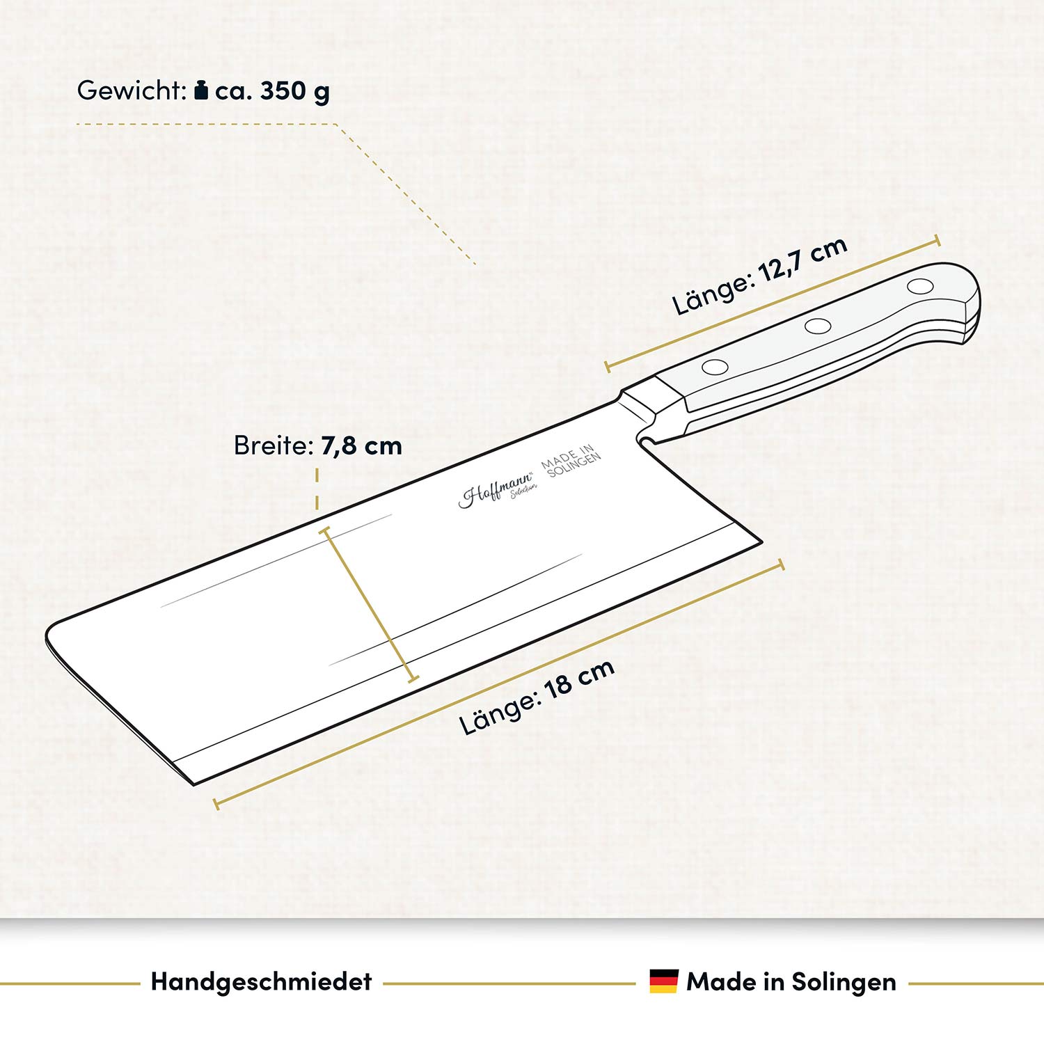 hoffmann-germany-hackmesser-18-cm-klassik-serie-handgeschmiedet-solingen image 3