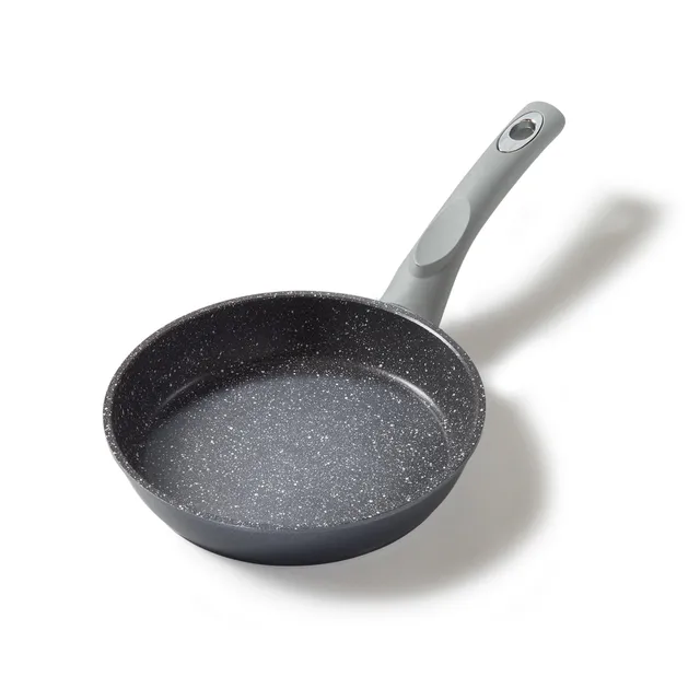 stoneline-gourmundo-bratpfanne-18-cm-antihaft-mit-steinpartikeln-grau image 1