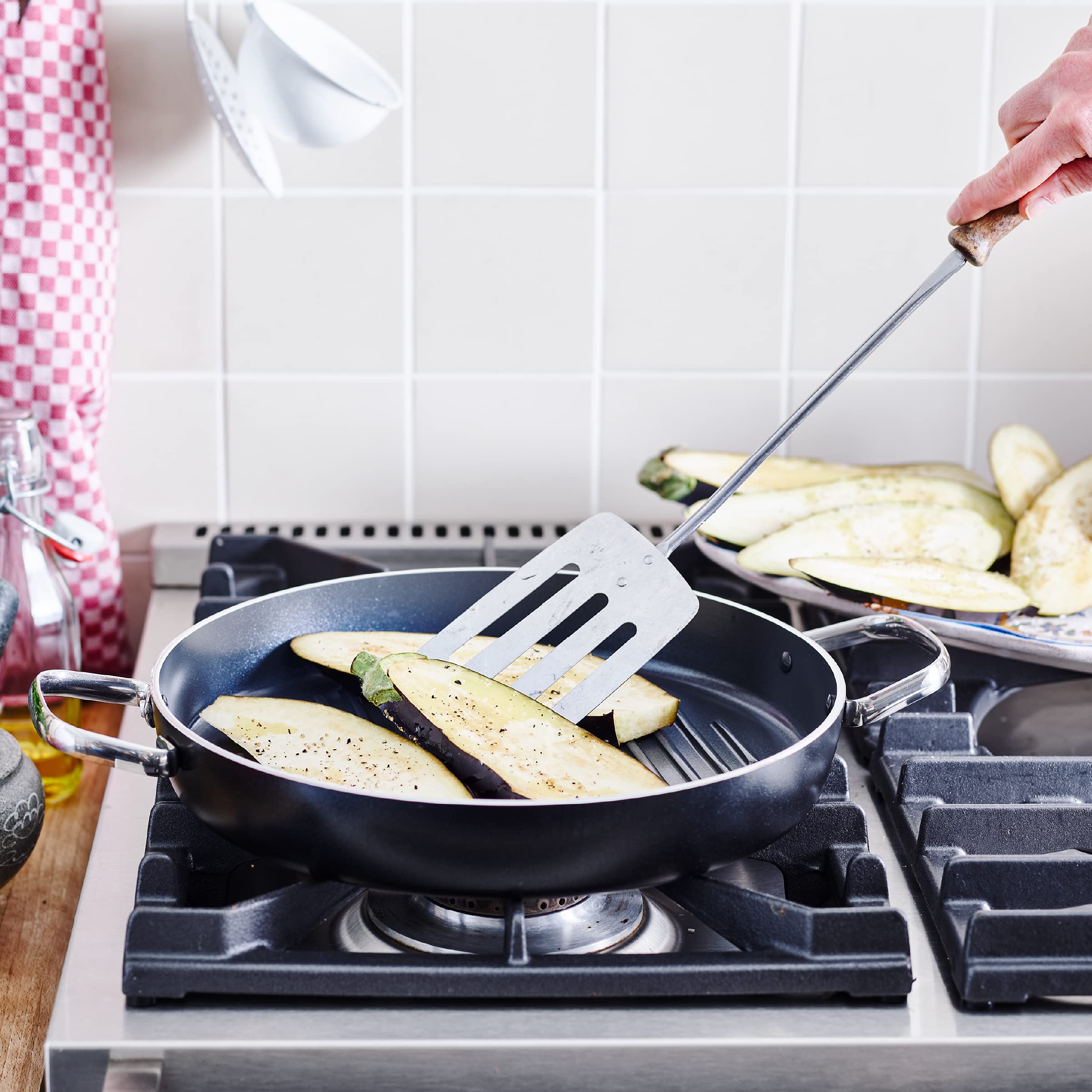 greenpan-essentials-grillpfanne-rund-28-cm-schwarz-pfas-frei-keramik image 4