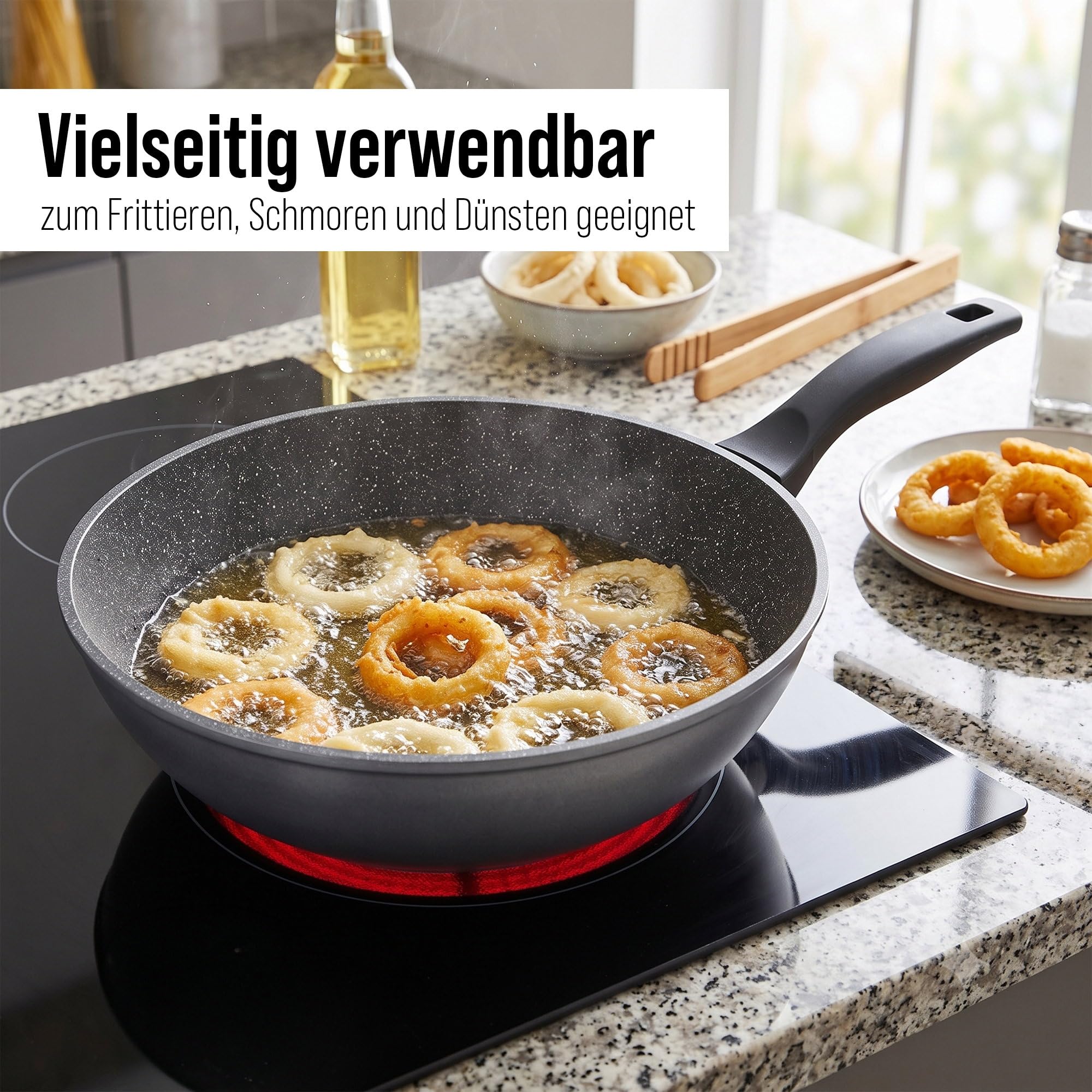 stoneline-wok-30-cm-4-3-l-antihaft-steinpartikel-induktion image 6