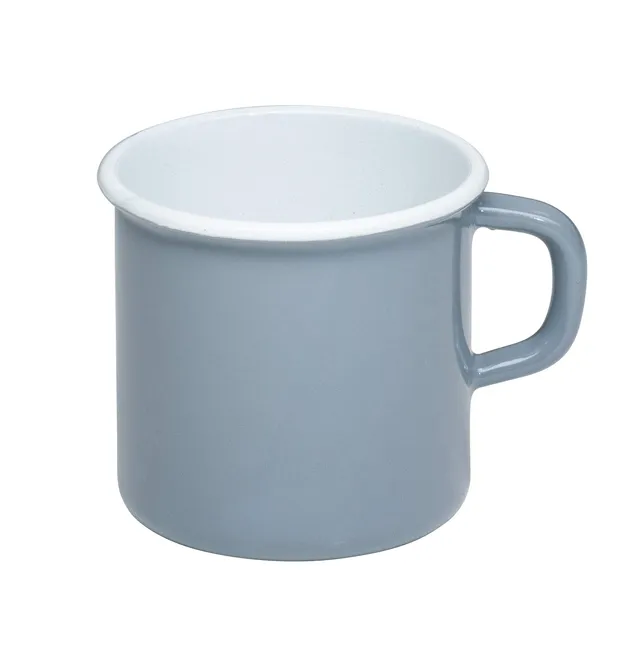 riess-pure-grey-topf-mit-b-rdel-8-cm-emaille-milchtopf-0-375-liter image 1