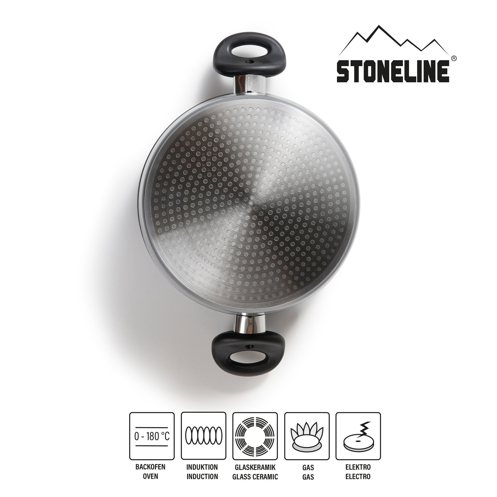 stoneline-classic-xxxl-aluguss-kochtopf-32-cm-10-6-l-mit-glasdeckel-grau image 2