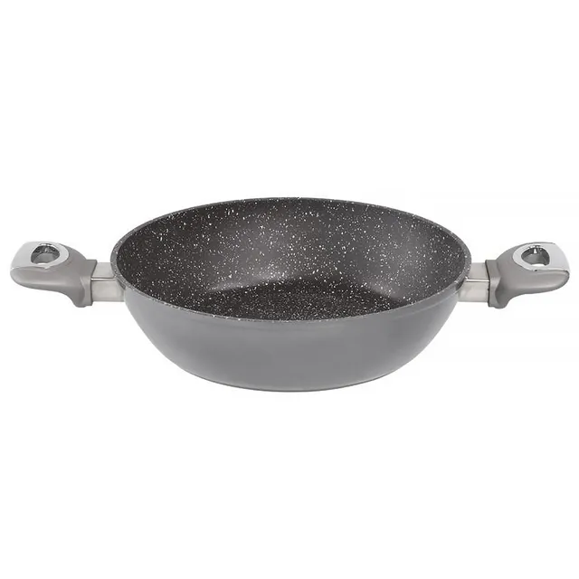 stoneline-gourmundo-servierpfanne-24-cm-induktionsgeeignet-mit-stein-antihaftbes image 1