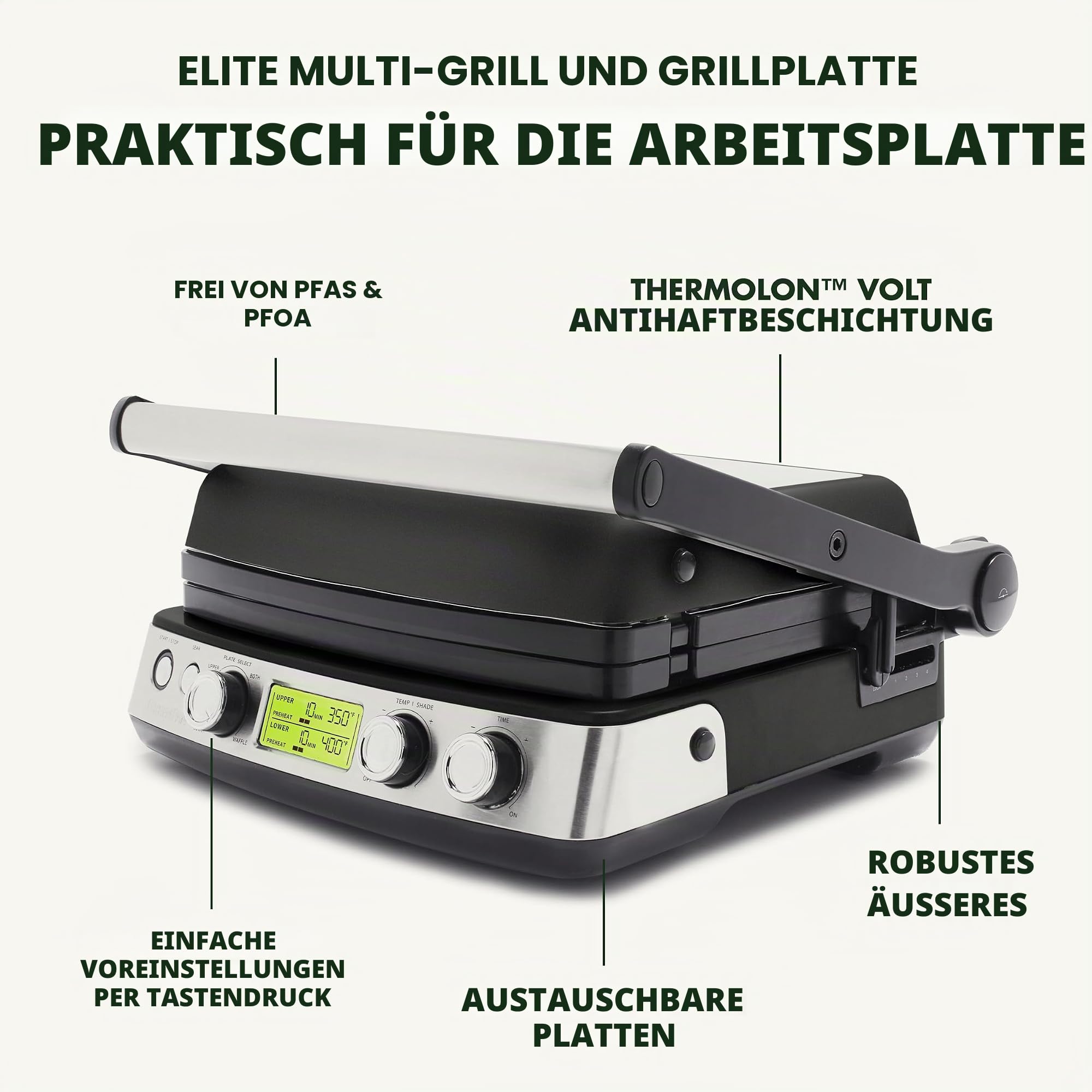 greenpan-elite-6-in-1-kontaktgrill-und-griddle-schwarz-pfas-frei image 4