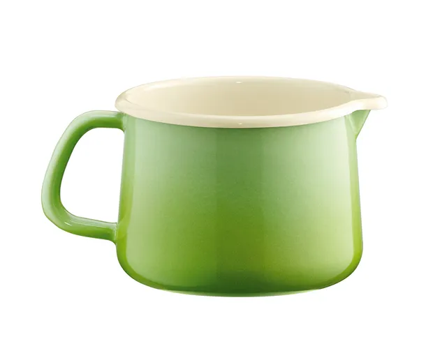 riess-nouvelle-smaragd-schnabeltopf-14-cm-emaille-1-7-liter image 1
