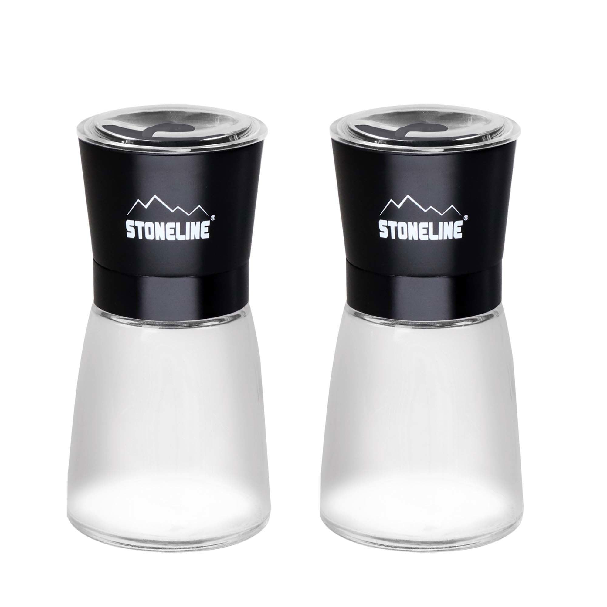 stoneline-gew-rzm-hle-salz-und-pfefferm-hle-manuell-2-teiliges-set-185-ml-schwar image 1