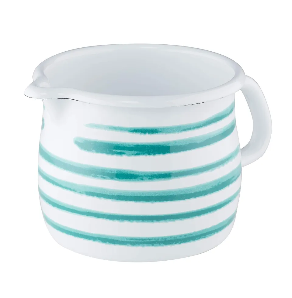 riess-country-sonderdekor-gr-n-geflammt-schnabeltopf-gebaucht-10-cm-0-75-l image 1