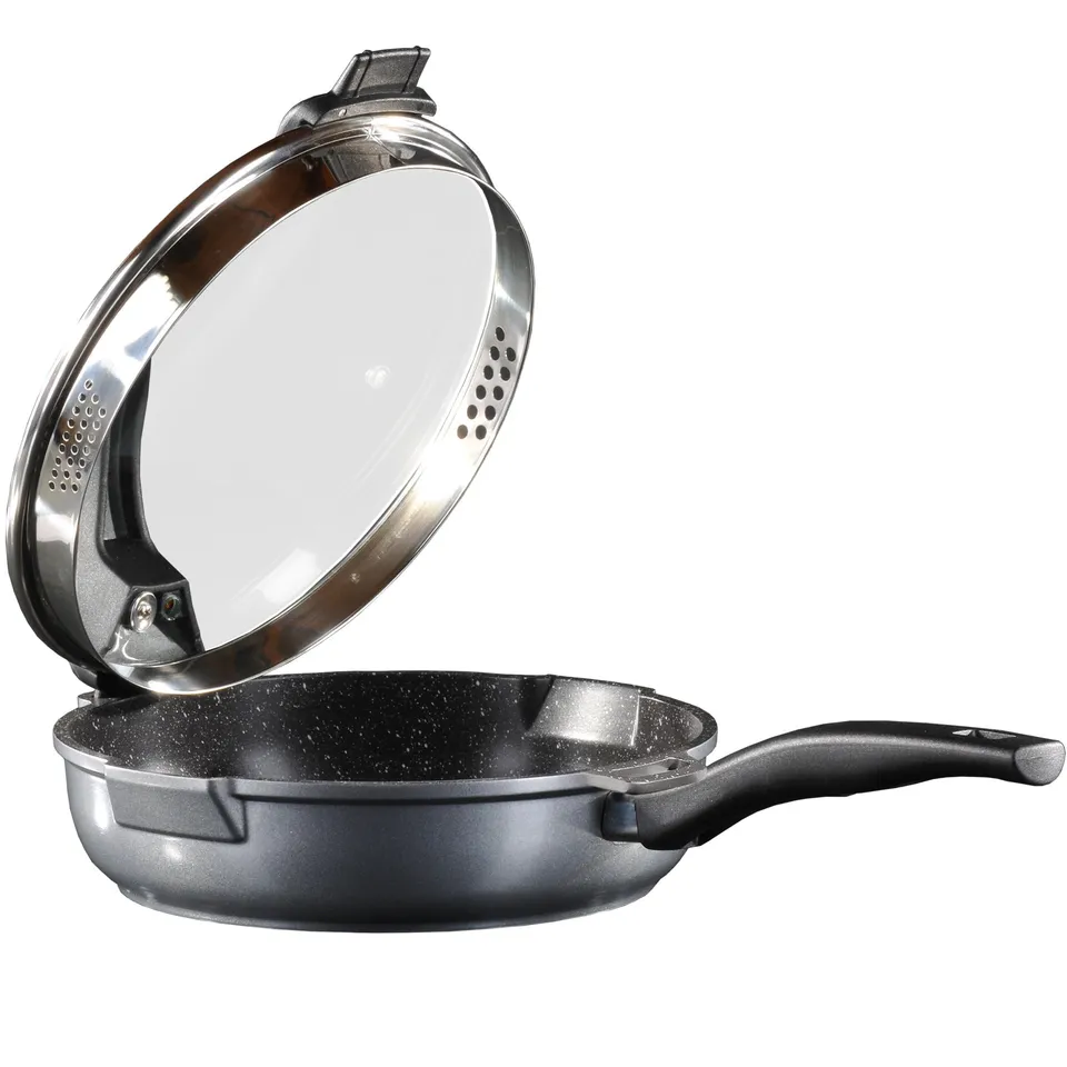 stoneline-future-schmorpfanne-24-cm-hoher-rand-mit-siebglasdeckel-induktion image 1