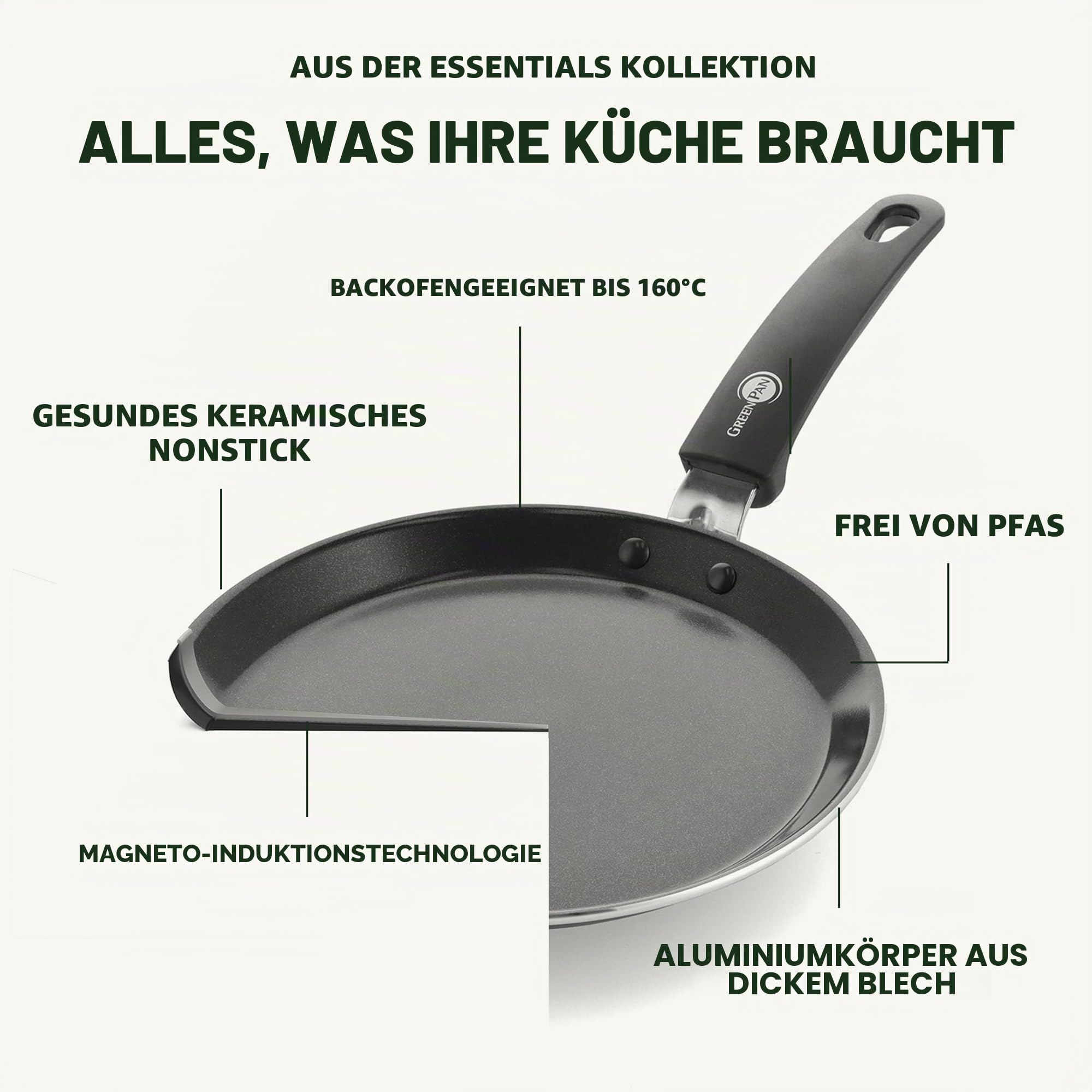 greenpan-essentials-keramik-pfannkuchenpfanne-28-cm-pfas-frei-schwarz image 5