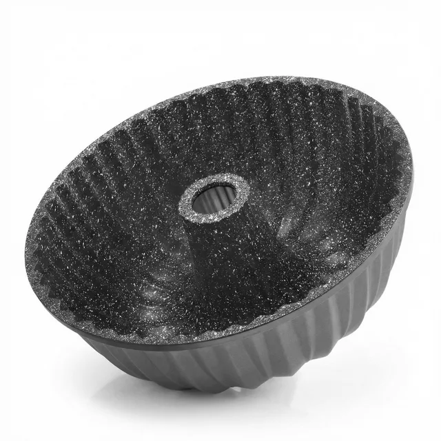 stoneline-classic-gugelhupf-backform-24-5-cm-aluguss-mit-steinpartikel-antihaftb image 1