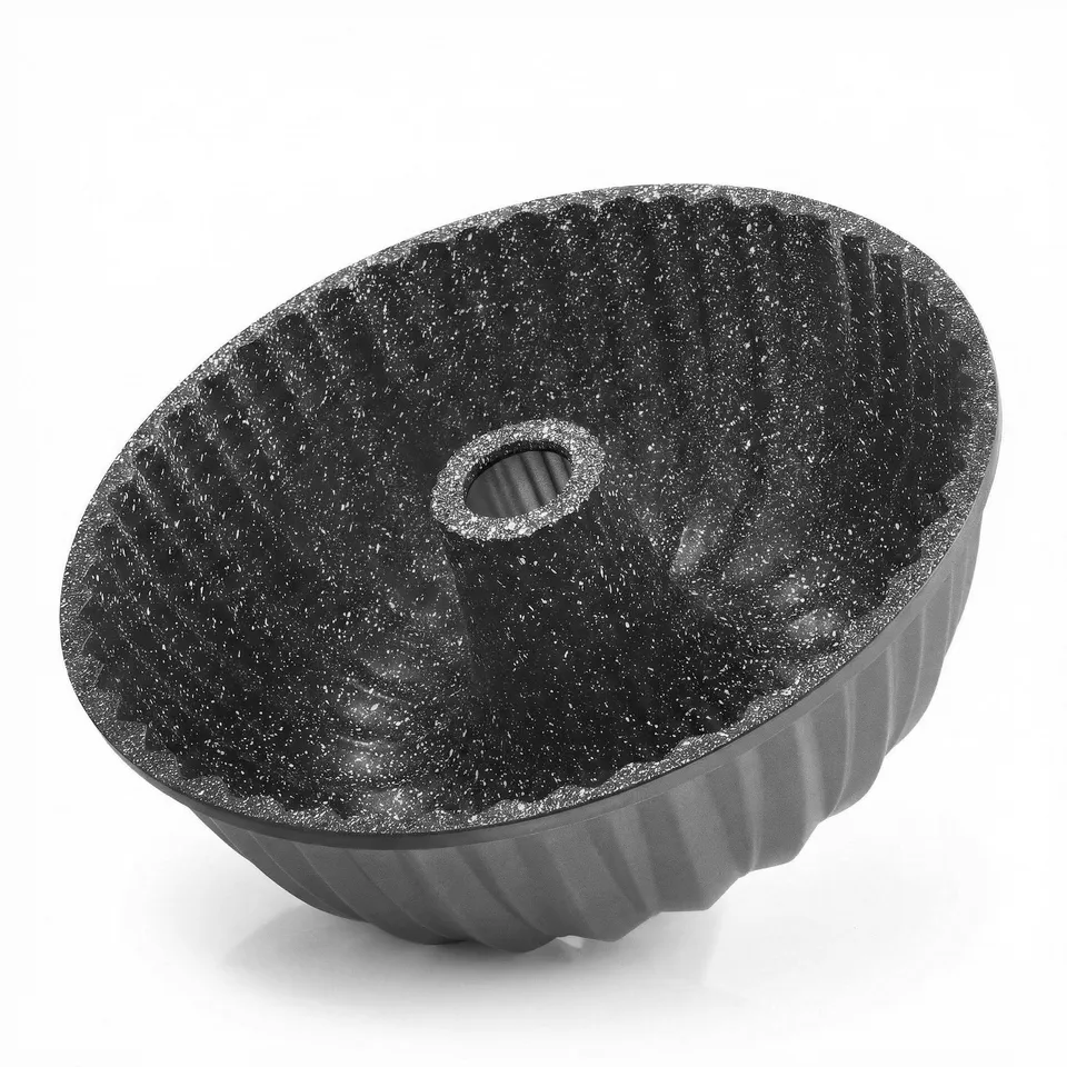 stoneline-classic-gugelhupf-backform-24-5-cm-aluguss-mit-steinpartikel-antihaftb image 1