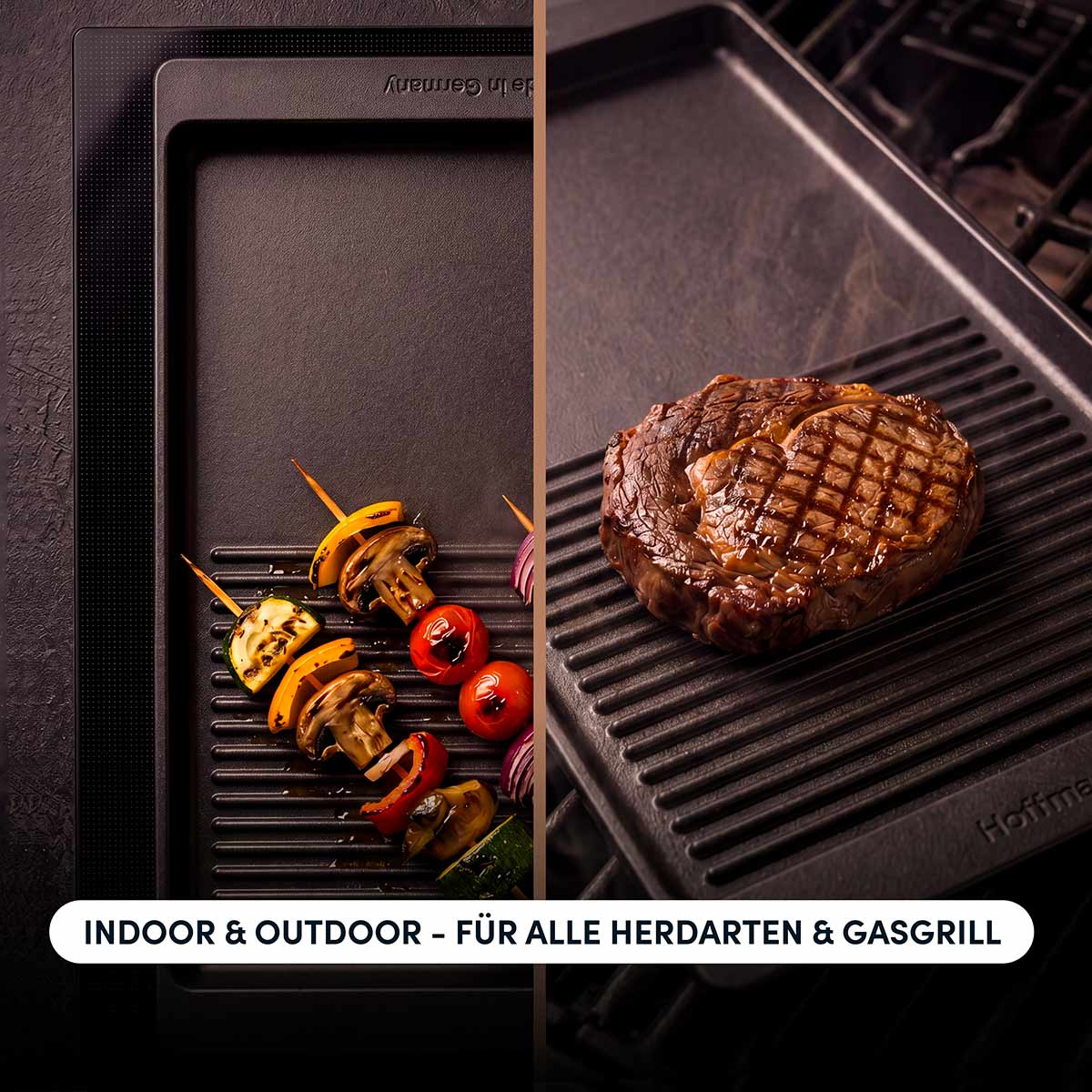 hoffmann-germany-kombi-grillplatte-bbq-line-pfas-frei-aluguss image 2