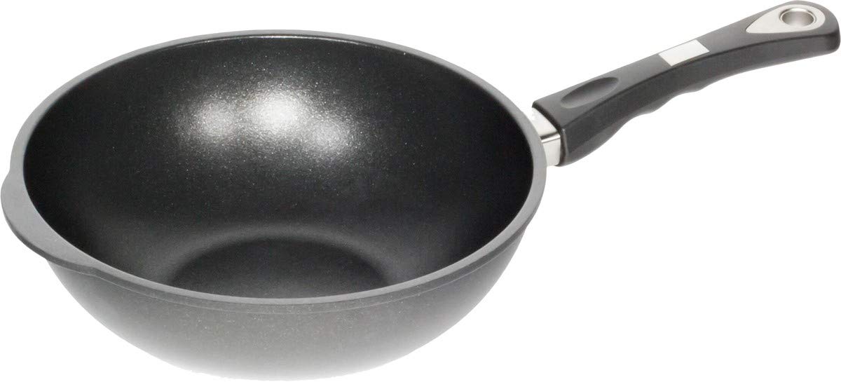amt-gastroguss-wok-28-cm-induktion-wokpfanne-mit-stiel-lotan-antihaft-aluguss image 3