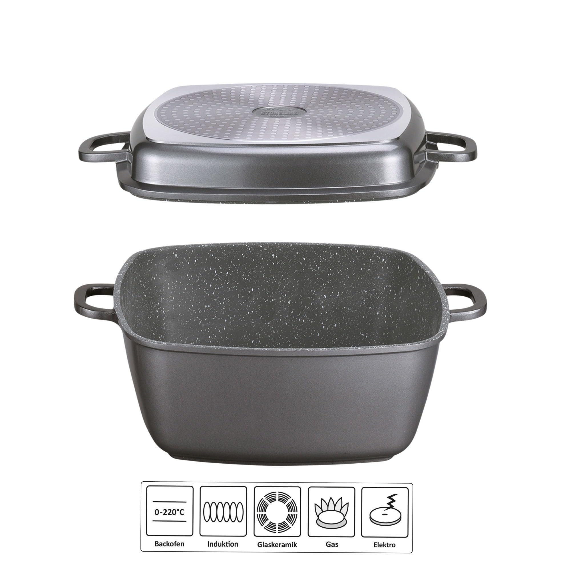 stoneline-aluguss-br-ter-induktion-28-cm-7-1-l-set-5-teilig-antihaft-mit-steinpa image 2