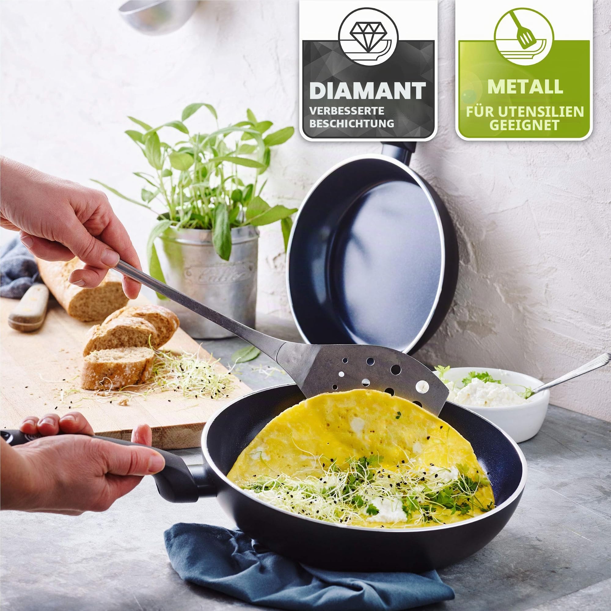 greenpan-torino-wokpfanne-28-cm-3-6-liter-keramik-antihaft-schwarz image 4