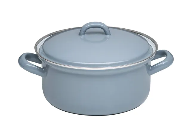 riess-kasserolle-mit-deckel-pure-grey-18-cm-1-6-liter-emaille image 1