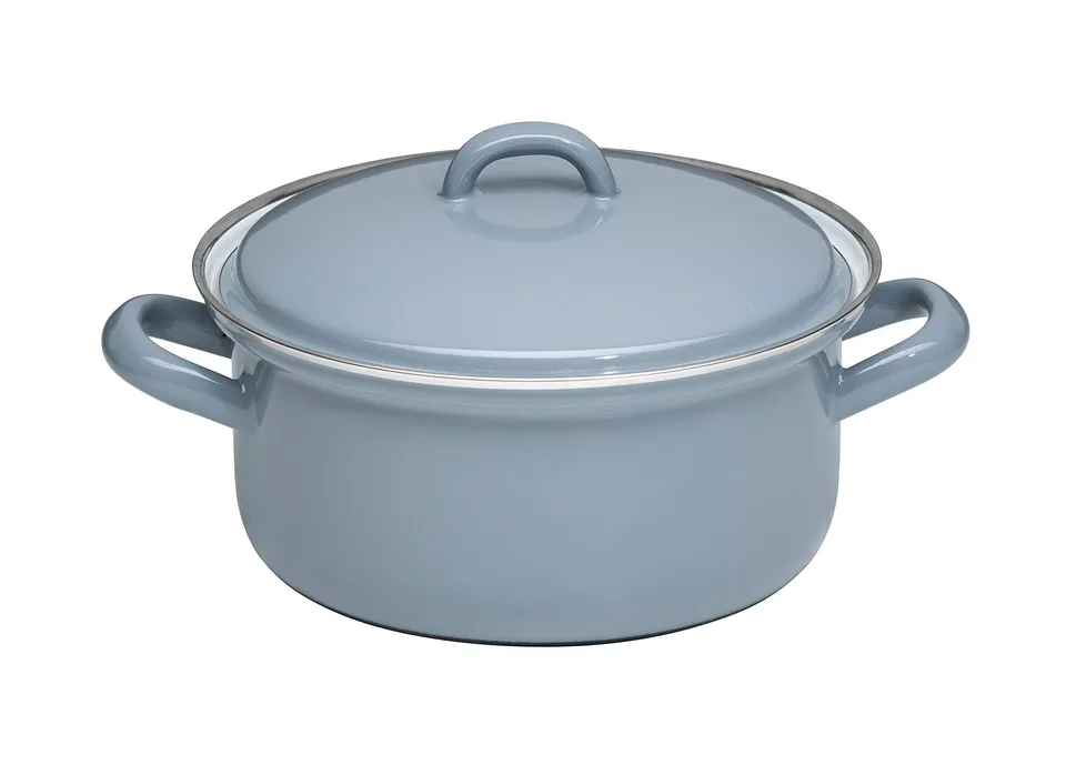 riess-kasserolle-mit-deckel-pure-grey-18-cm-1-6-liter-emaille image 1