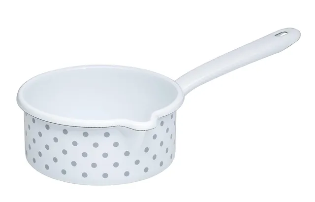 riess-country-p-nktchen-grau-stielkasserolle-14-cm-0-75-liter-emaille-induktion image 1