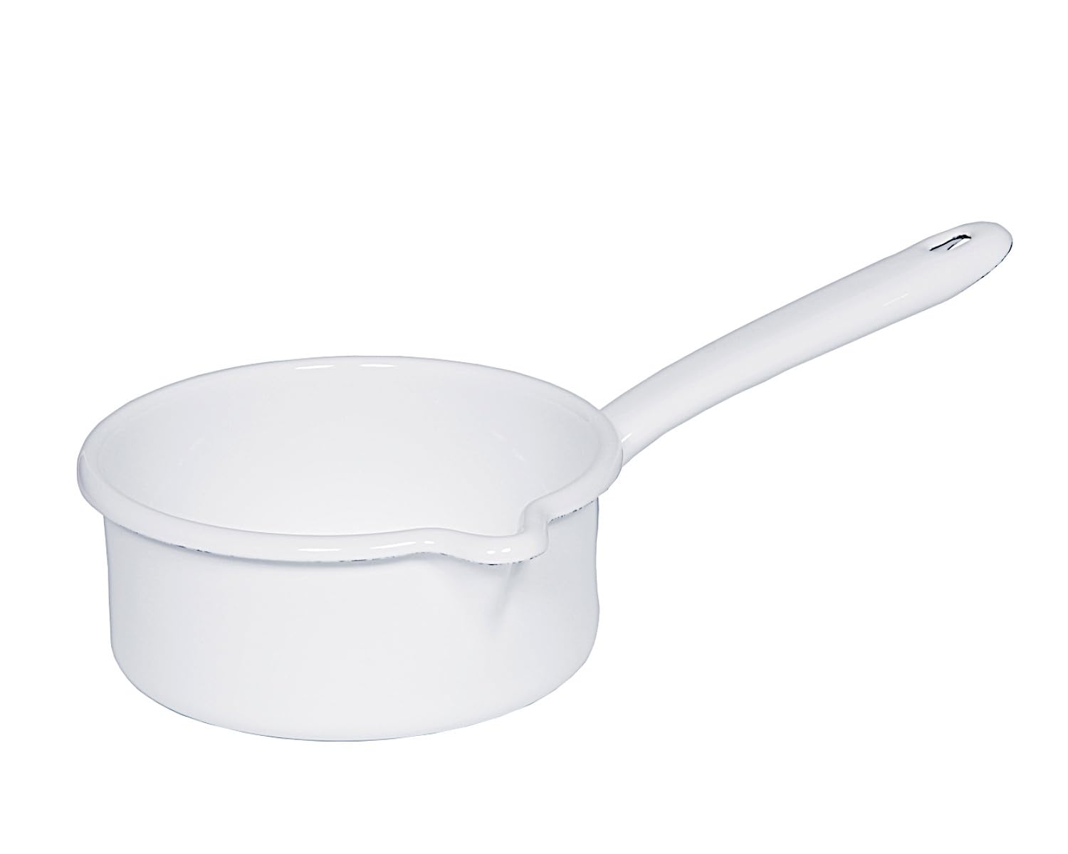 riess-weiss-stielkasserolle-mit-ausguss-14-cm-0-8-liter image 1
