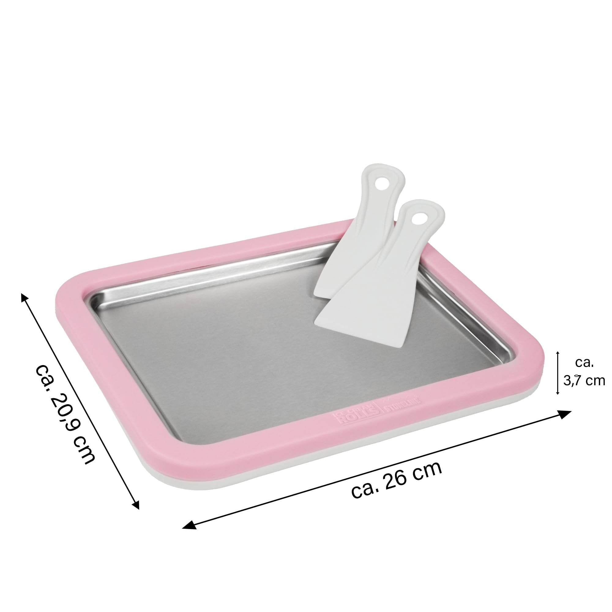 stoneline-by-mr-ice-cream-rolls-original-ice-cream-maker-eisplatte-26x21-cm-ros- image 2