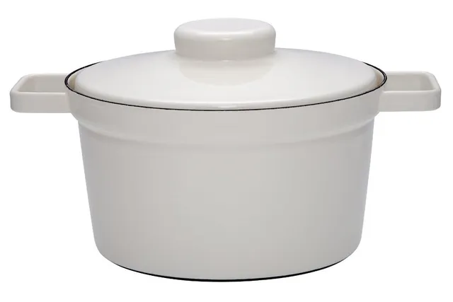 riess-aromapots-topf-mit-deckel-24-cm-3-5-l-emaille-light-grey image 1